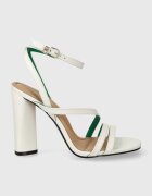 Tommy Hilfiger Кожени сандали TH LEATHER BLOCK HIGH HEEL