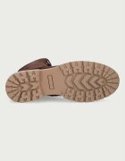 Tommy Hilfiger кубинки с платформа за деца от велур кафяви T4A5-35172