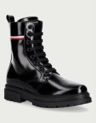 Tommy Hilfiger кубинки за деца черни T4A5-35177