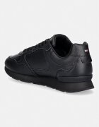 Tommy Hilfiger LIGHT EVA RUNNER LEATHER маратонки мъжки от кожа черни FM0FM05906
