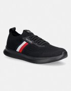 Tommy Hilfiger LIGHTWEIGHT KNITTED RUNNER маратонки мъжки черни FM0FM05756