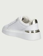 Tommy Hilfiger маратонки дамски от кожа TH PLATFORM CHIC SNEAKER бели FW0FW09626