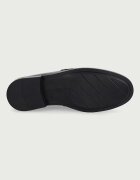 Tommy Hilfiger мокасини дамски от кожа TH CHAIN FRINGE LEATHER LOAFER кафяви FW0FW09668