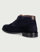 Tommy Hilfiger обувки мъжки от велур CORPORATE DRESSY SUEDE LACE BOOT тъмносини FM0FM05951