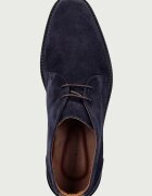 Tommy Hilfiger обувки мъжки от велур CORPORATE DRESSY SUEDE LACE BOOT тъмносини FM0FM05951