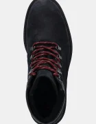 Tommy Hilfiger Обувки от набук CLEATED HILFIGER WRM HOOK BOOT мъжки в тъмносиньо FM0FM05699