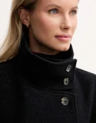 Tommy Hilfiger Палто с вълна в черно WW0WW47372