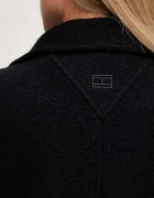 Tommy Hilfiger Палто с вълна в черно WW0WW47372