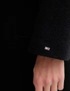 Tommy Hilfiger Палто с вълна в черно WW0WW47372