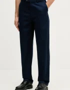 Tommy Hilfiger Памучен панталон мъжки в тъмносиньо с кройка тип чино MW0MW41914