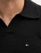 Tommy Hilfiger Памучен пуловер мъжки в черно от лека материя MW0MW41644