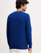 Tommy Hilfiger Памучен пуловер мъжки в синьо от лека материя MW0MW41643