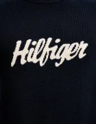 Tommy Hilfiger Памучен пуловер мъжки в тъмносиньо MW0MW41647