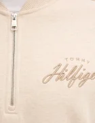 Tommy Hilfiger Памучен суичър мъжки в бежово с изчистен дизайн MW0MW41432