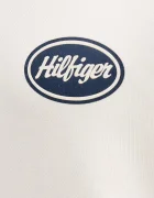 Tommy Hilfiger Памучен суичър мъжки в бежово с качулка с принт MW0MW41434