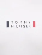Tommy Hilfiger Памучна блуза с дълги ръкави в бяло с принт MW0MW41454
