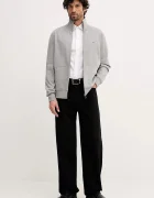 Tommy Hilfiger Памучна риза в бяло със стандартна кройка с класическа яка MW0MW41702