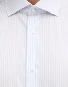 Tommy Hilfiger Памучна риза в синьо с кройка по тялото с италианска яка MW0MW41657
