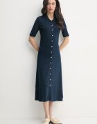Tommy Hilfiger памучна рокля тъмносиня WW0WW48776