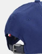 Tommy Hilfiger Памучна шапка с козирка в тъмносиньо AM0AM13900