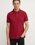 Tommy Hilfiger Памучна тениска с яка