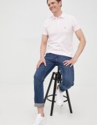 Tommy Hilfiger Памучна тениска с яка