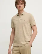 Tommy Hilfiger Памучна тениска с яка