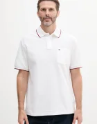 Tommy Hilfiger Памучна тениска с яка