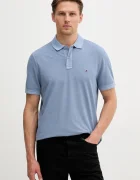 Tommy Hilfiger Памучна тениска с яка