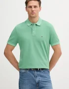 Tommy Hilfiger Памучна тениска с яка