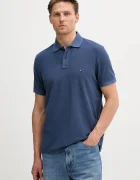 Tommy Hilfiger Памучна тениска с яка