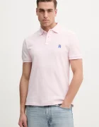 Tommy Hilfiger Памучна тениска с яка