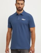 Tommy Hilfiger Памучна тениска с яка