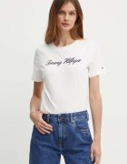 Tommy Hilfiger Памучна тениска в бяло WW0WW43459