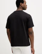 Tommy Hilfiger Памучна тениска в черно с апликация MW0MW41468