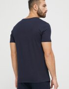 Tommy Hilfiger Памучна тениска в тъмносиньо с принт UM0UM02916
