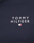 Tommy Hilfiger Памучна тениска в тъмносиньо с принт UM0UM02916