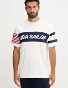 Tommy Hilfiger Памучна тениска x SAIL GP