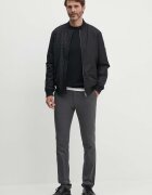 Tommy Hilfiger Панталон в сиво с кройка по тялото MW0MW28883