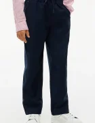 Tommy Hilfiger панталон за деца тъмносин със стандартна талия KB0KB10671