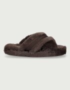 Tommy Hilfiger пантофи дамски TH FEMININE HOUSE SHOES кафяви FW0FW09615