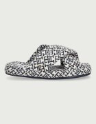 Tommy Hilfiger пантофи дамски TH FEMININE HOUSE SHOES MONOGRAM тъмносини FW0FW09631