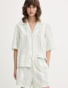 Tommy Hilfiger пижама дамска с лен зелена UW0UW06329