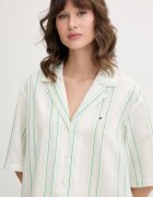 Tommy Hilfiger пижама дамска с лен зелена UW0UW06329