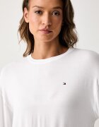 Tommy Hilfiger пижама дамска с модал бяла UW0UW06601