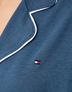 Tommy Hilfiger пижама дамска с памук синя UW0UW06690