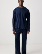 Tommy Hilfiger пижама от две части мъжка от памук тъмносиня UM0UM03994