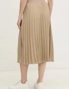 Tommy Hilfiger Пола в бежово среднодълга разкроена WW0WW43886