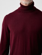 Tommy Hilfiger поло мъжко от вълна бордо MW0MW44700