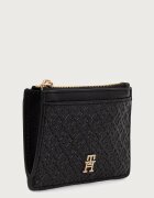 Tommy Hilfiger портфейл дамски от имитация на кожа черен AW0AW19166